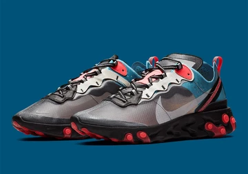 Nike React Element 87 Solar Red