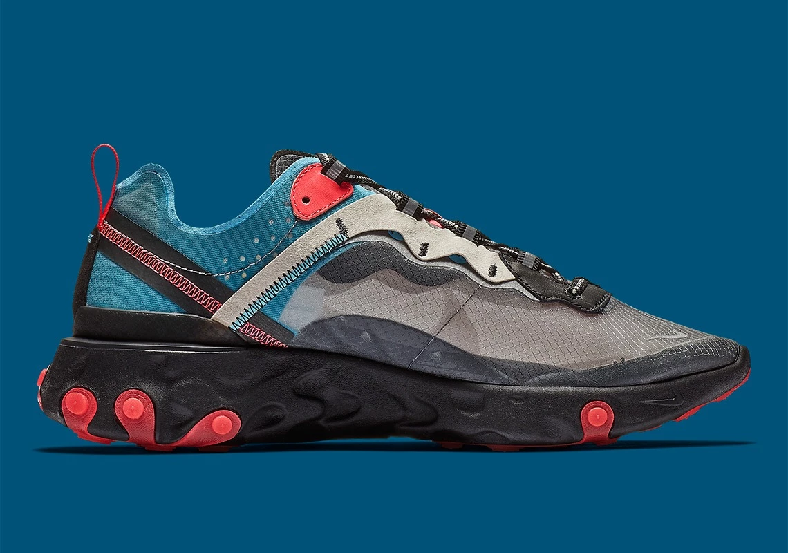 Nike React Element 87 Solar Red Aq1090-006 | Dead Stock