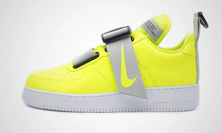 Nike air force 1 utility volt/ white-black best sale