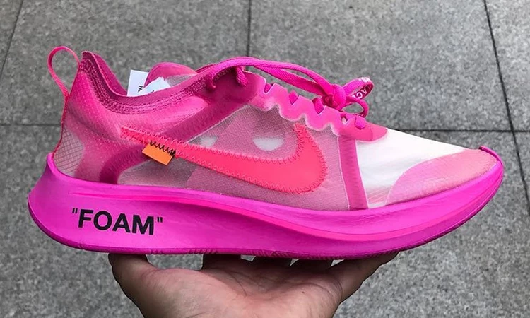 OFF-WHITE x Nike Zoom Fly The Ten Pink