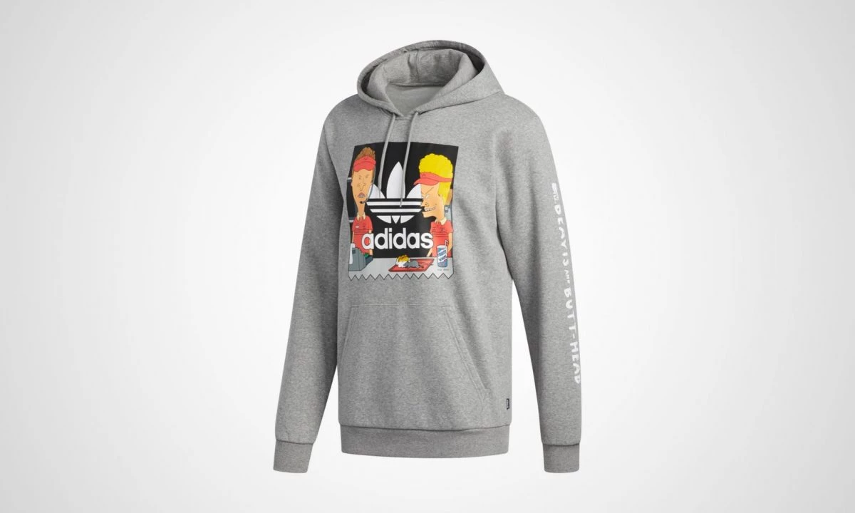 Beavis and butthead adidas hoodie on sale