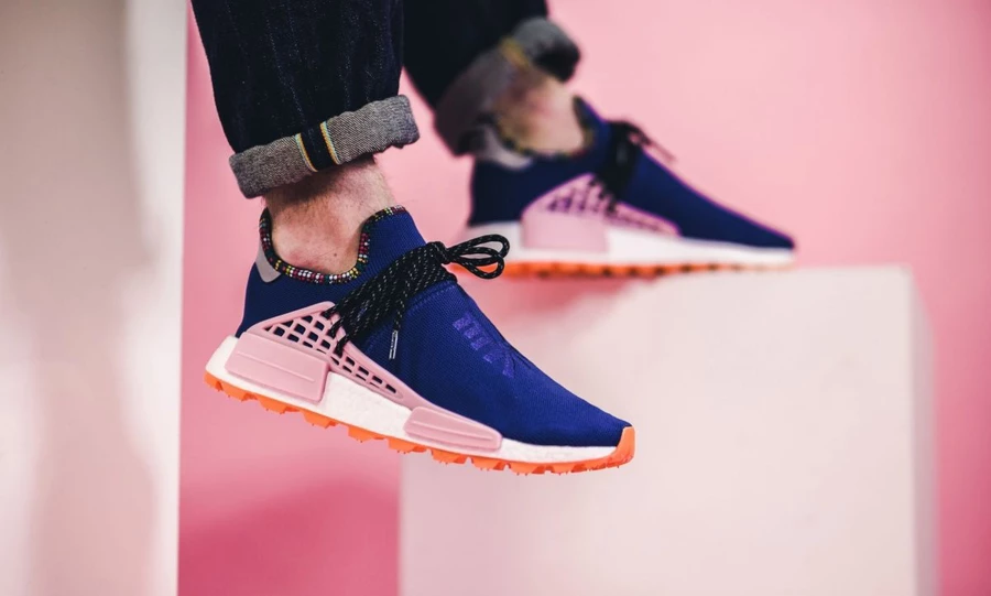 Pharrell Williams x Adidas Solar HU NMD Inspiration Pack Power Blue EE7579  | Dead Stock
