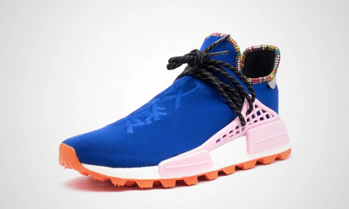 Pharrell Williams x Adidas Solar HU NMD Inspiration Pack Power Blue Dead Stock