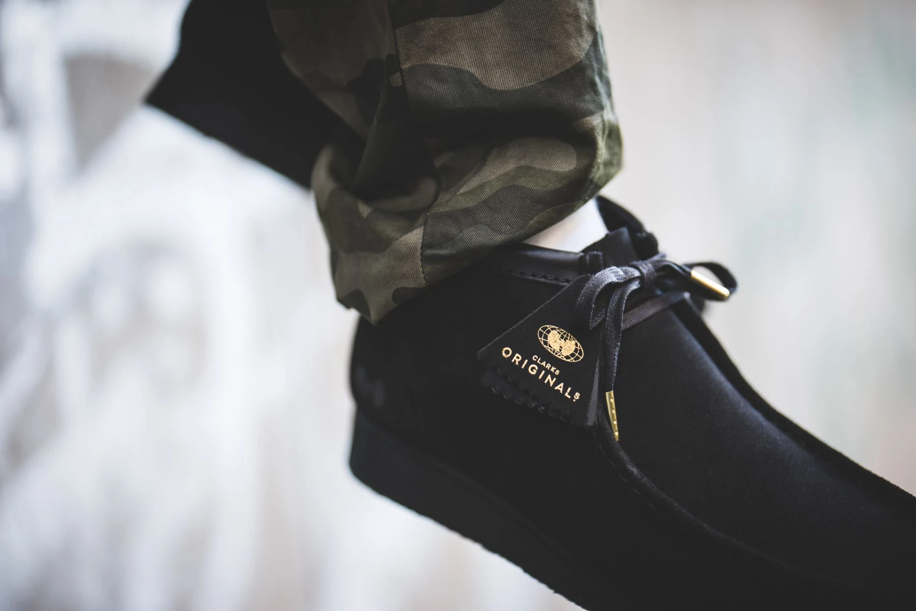 Clarks x Wu Wear Wallabee Suede Dead Stock