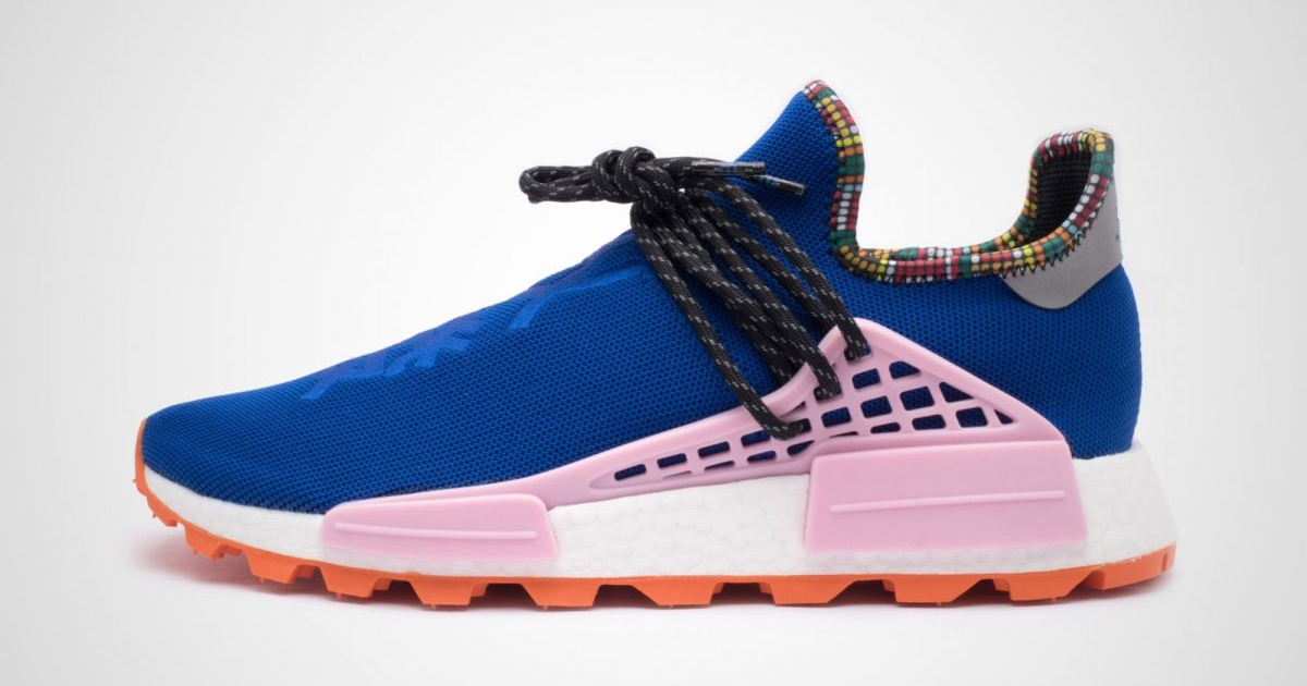 Pharrell Williams x Adidas Solar HU NMD Inspiration Pack Power Blue EE7579  | Dead Stock