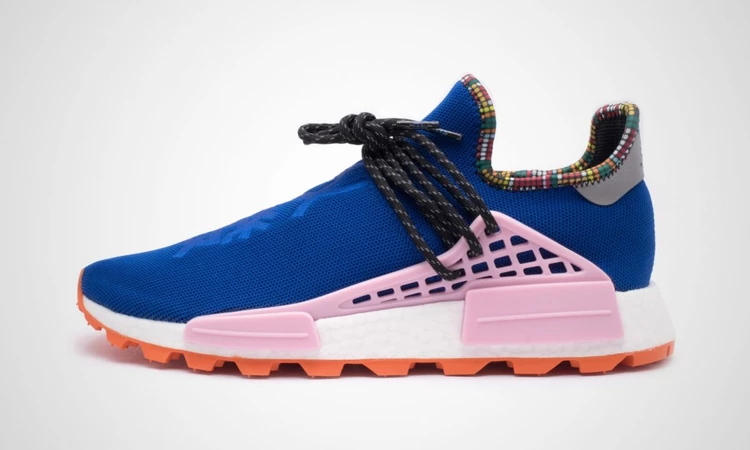 Pharrell Williams x Adidas Solar HU NMD Inspiration Pack Power Blue Dead Stock