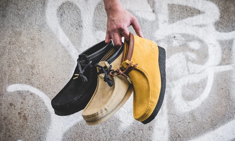 Clarks x Wu Wear Wallabee Suede