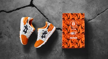Afew x Beams Asics Gel-Lyte III Orange Koi