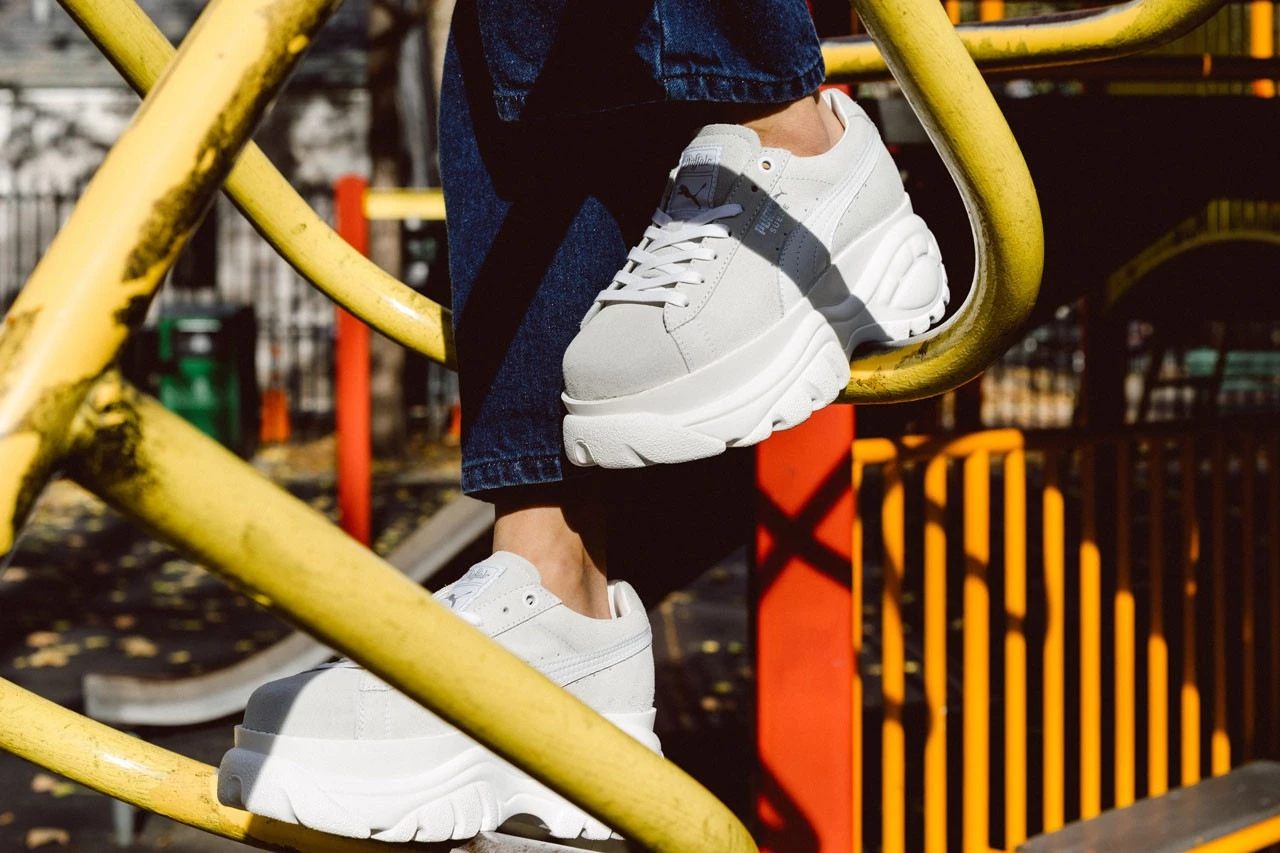 靴 PUMA X Buffalo London Suede Platform PUMA x Buffalo London's Suede Platform Sneaker | Hypebae