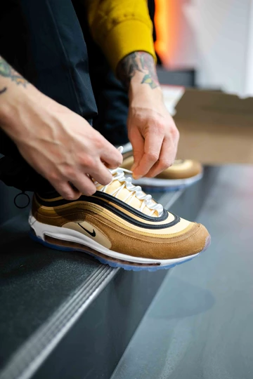 Nike Air Max 97 Shipping Box Gold