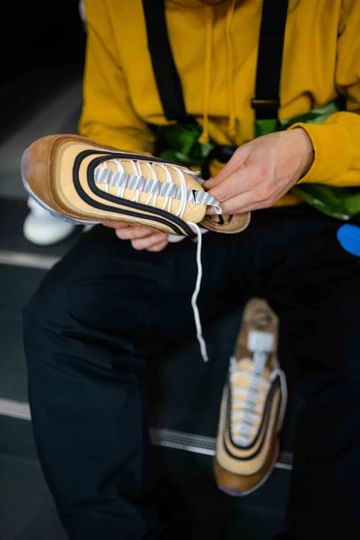 Nike Air Max 97 Shipping Box Gold