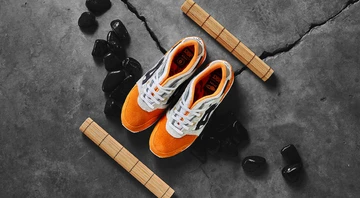 Afew x Beams Asics Gel-Lyte III Orange Koi