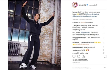 Cardi B - neues Gesicht von Reebok