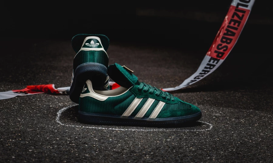 adidas gazelle silver green womens Sneaker SAMBA XLG von Adidas