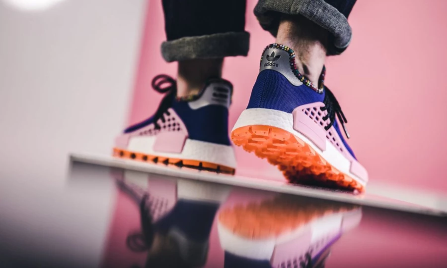 Pharrell Williams x Adidas Solar HU NMD Inspiration Pack Power Blue EE7579  | Dead Stock