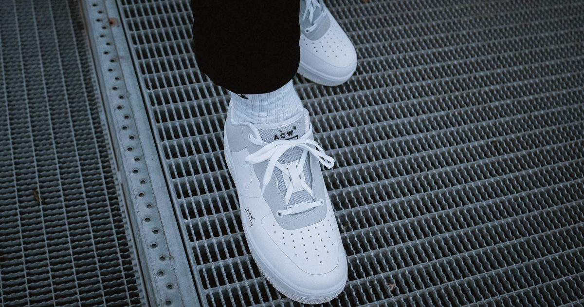Nike x A COLD WALL Air Force 1 on feet Dead Stock