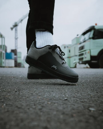 Nike x A-COLD-WALL* Air Force 1 - on feet