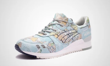 ASICSTIGER x Atmos Gel Lyte III Worldmap