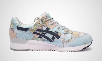 ASICSTIGER x Atmos Gel Lyte III Worldmap