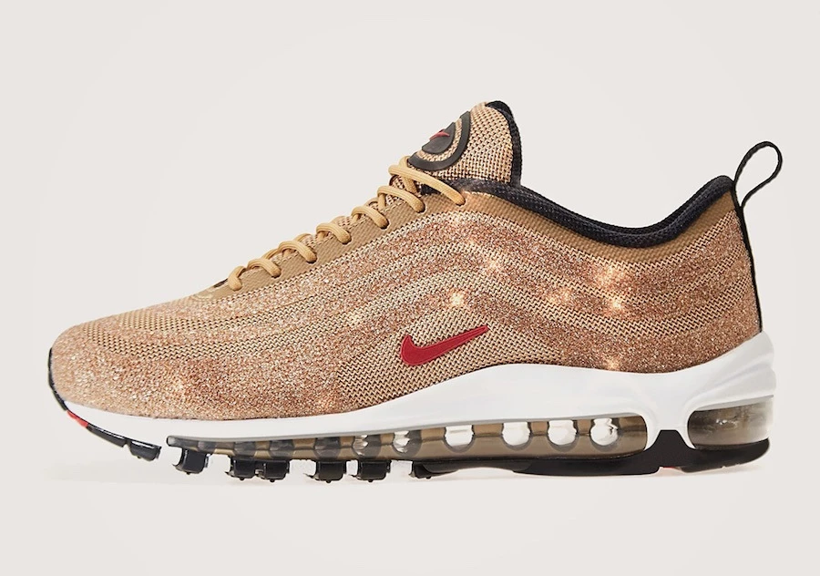 Nike gold swarovski best sale