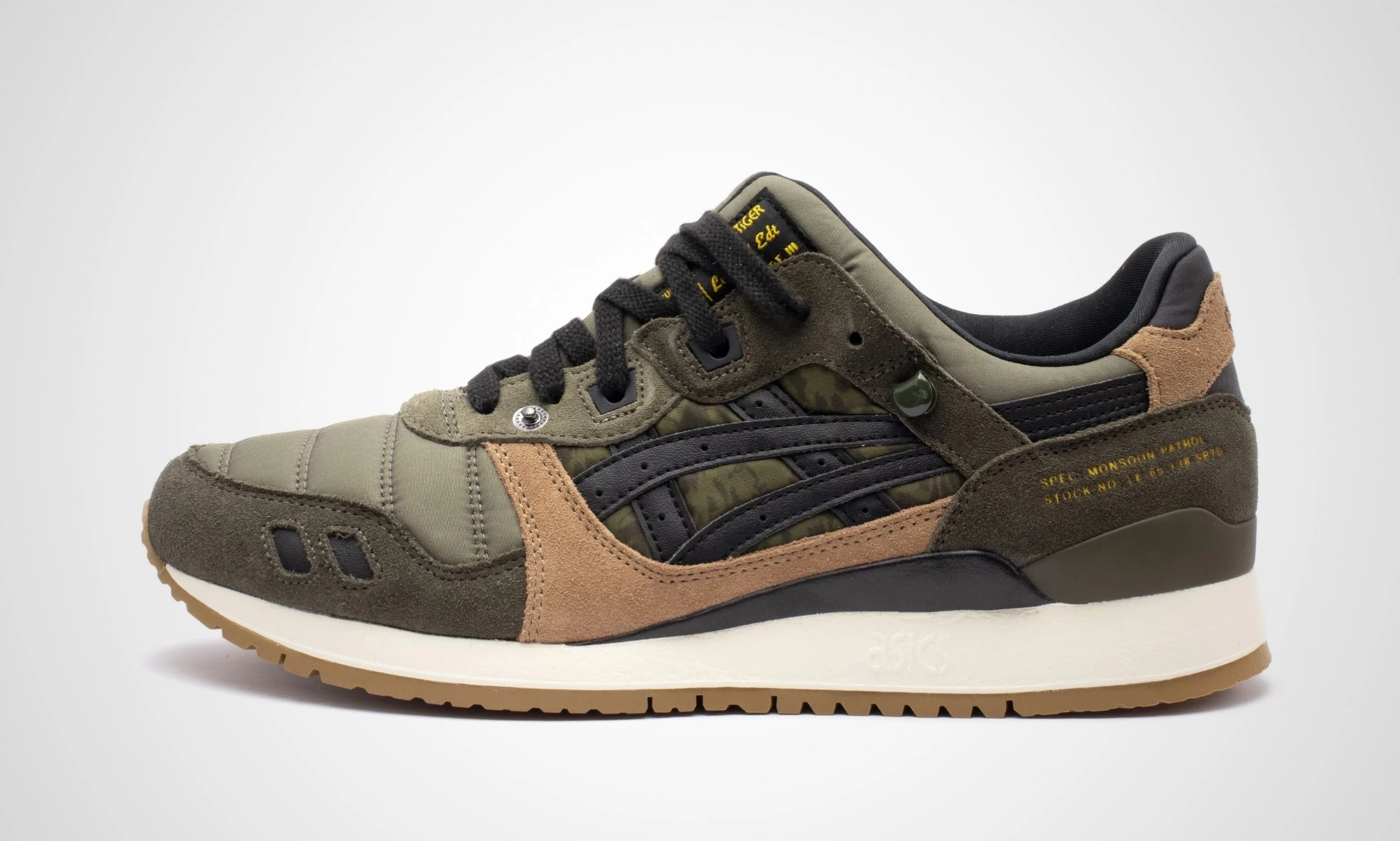 ASICSTIGER x SBTG Gel Lyte III Monsoon Patrol Dead Stock