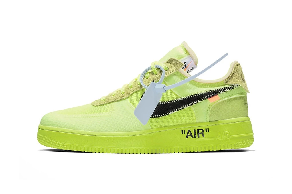 Off White x Nike Air Force 1 Low Volt AO4606 700 Dead Stock