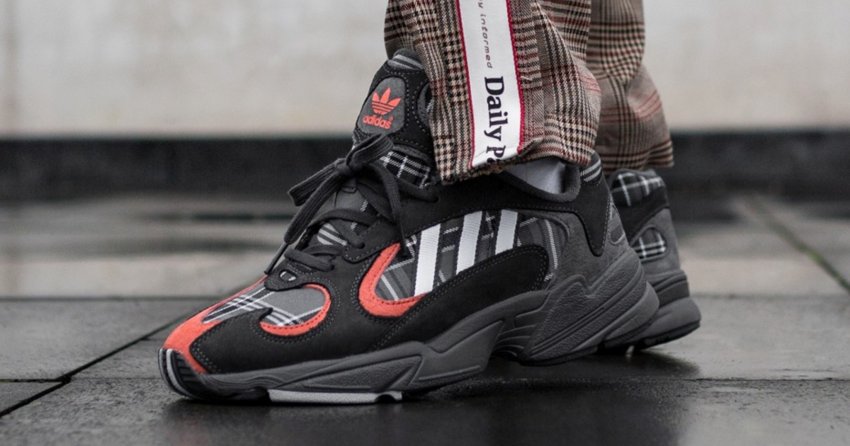 adidas Yung Plaid Pack Black EF3967 Dead Stock