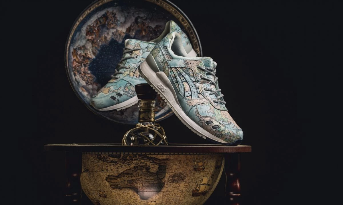ASICSTIGER x Atmos Gel Lyte III Worldmap | Dead Stock