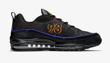 Nike Air Max 98 Black Amarillo