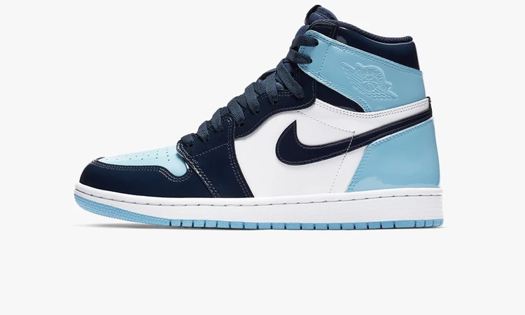 Nike Air Jordan 1 UNC Patent Leather WMNS