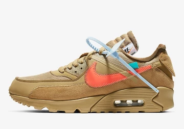 Off-White x Nike Air Max 90 Desert Ore