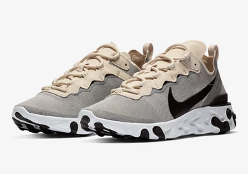 Nike React Element 55 Light Orewood Brown