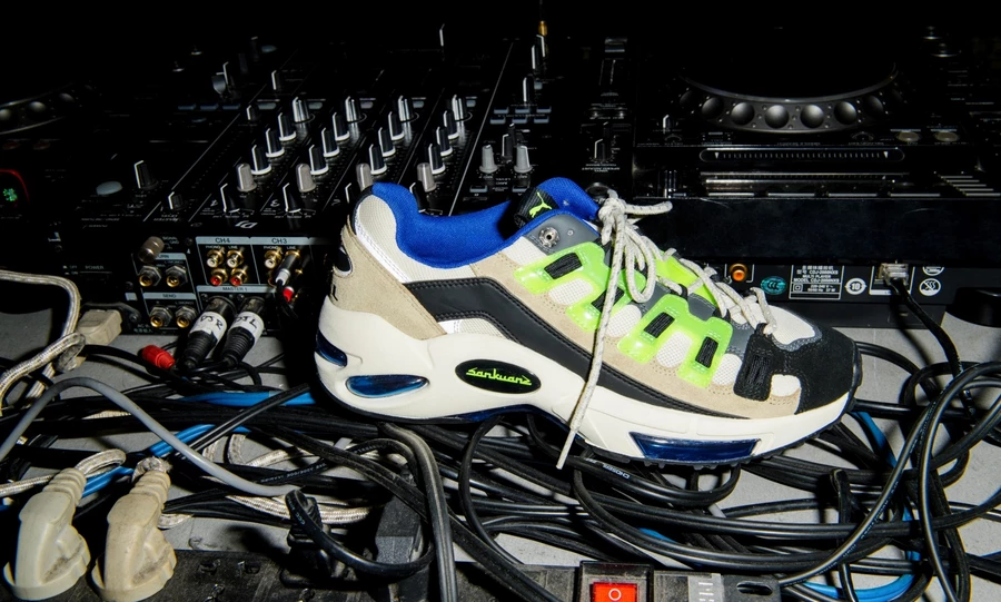 Puma x Sankuanz Cell Endura Green Gecko 369611-01 Dead Stock