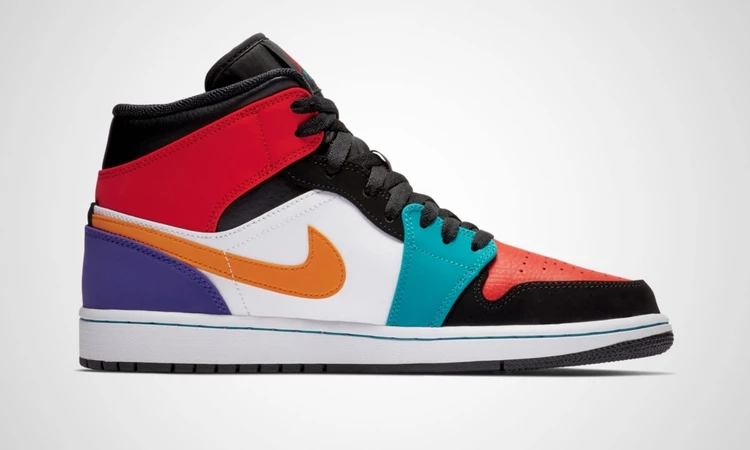 Nike Air Jordan 1 Mid Multicolor