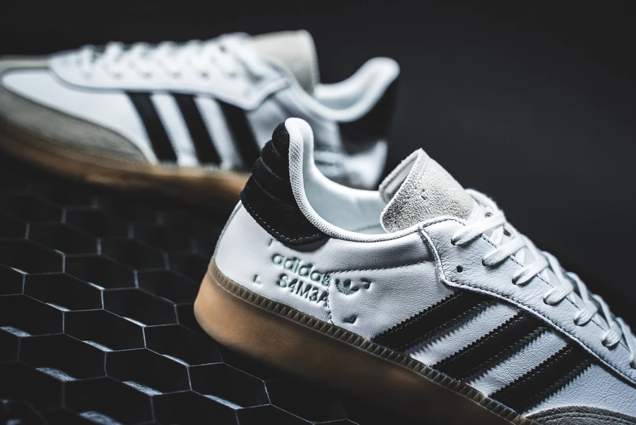 adidas gazelle silver green womens adidas Women's Originals Samba OG "Black Wonder White"