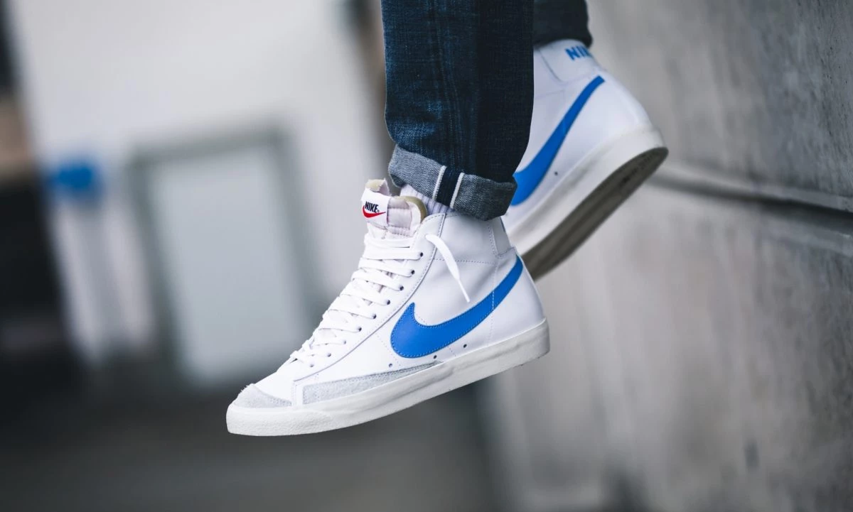 Nike Blazer Mid 77 Vintage Pacific Blue Dead Stock