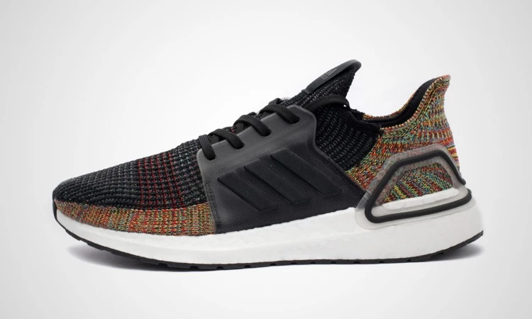 Adidas ultra boost black multicolor speedy best sale