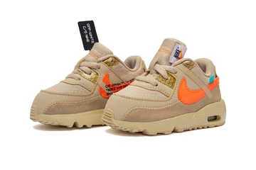 Off-White x Nike Air Max 90 Desert Ore Toddler
