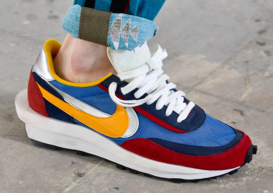 Sacai x Nike LDV Waffle Blue Red Dead Stock