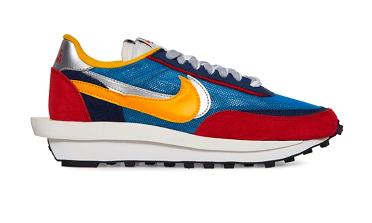 Sacai x Nike LDV Waffle Blue Red Dead Stock