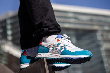 Asicstiger Gel-Saga Tiger White Teal