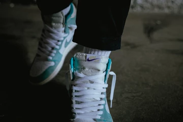 Nike Air Jordan 1 Turbo Green - die besten on-feet Bilder