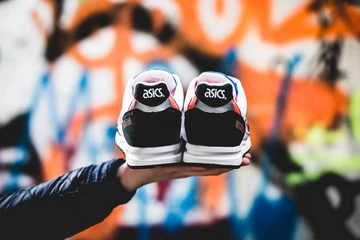 Asicstiger Gel-Saga Tiger White