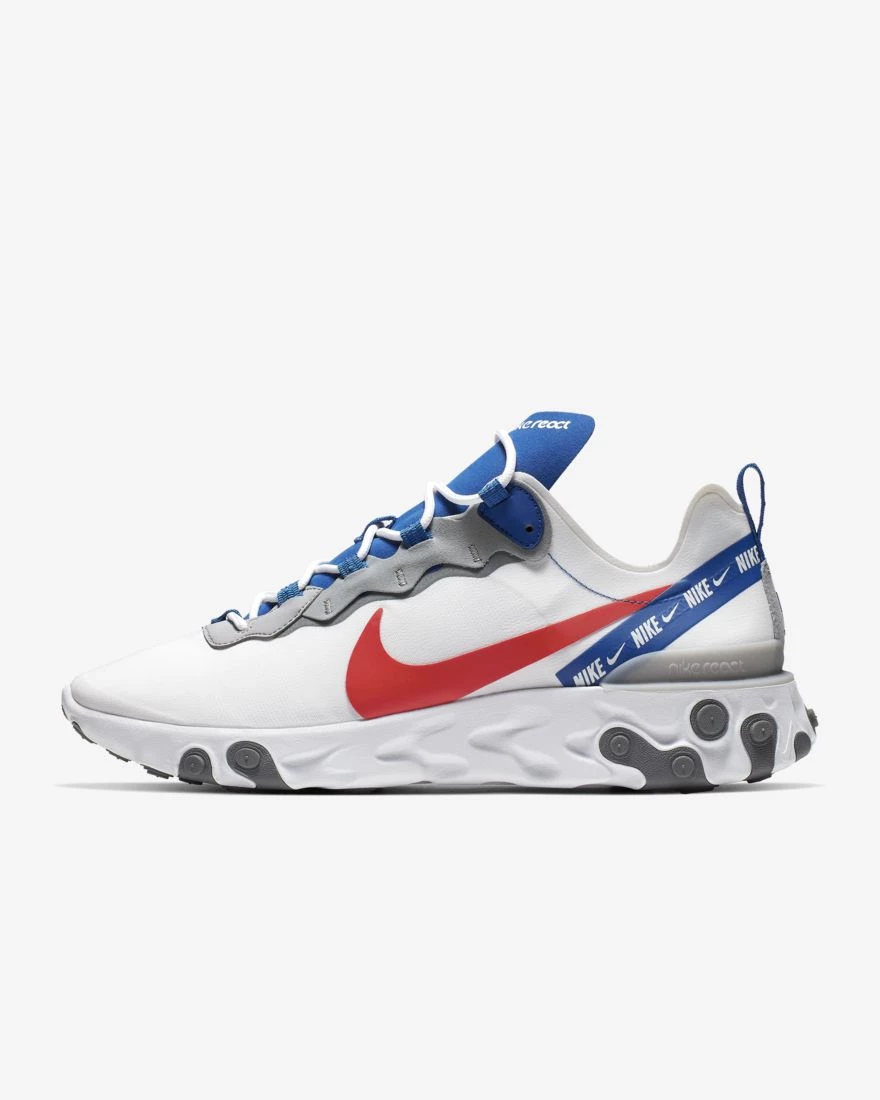 Nike w react element 55 - white/blue force best sale