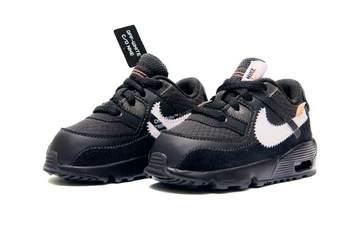 Off-White x Nike Air Max 90 The Ten Black Toddler