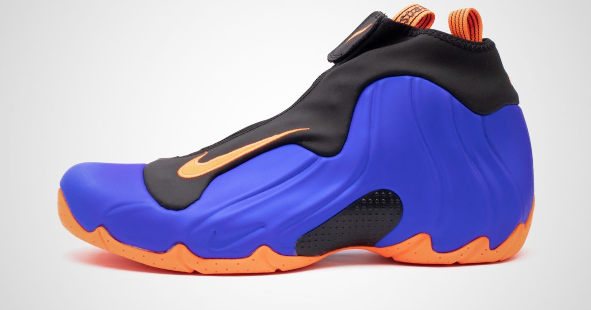 Orange/Blue AIR FLIGHTPOSITE Nike Air Flightposite – DTLR main image 2