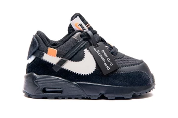 Off-White x Nike Air Max 90 The Ten Black Toddler