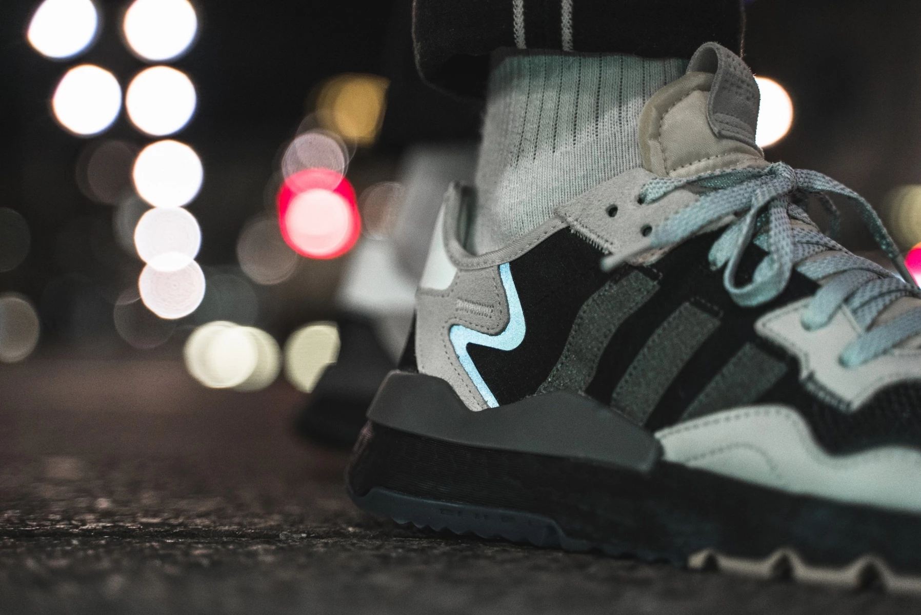 adidas Nite Jogger Carbon Dead Stock