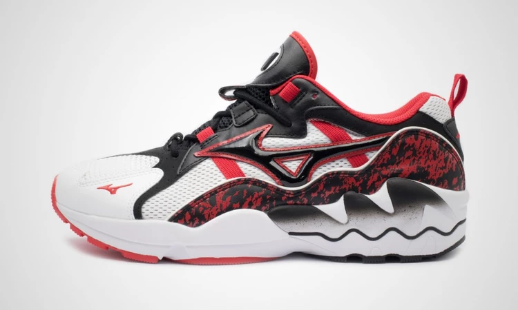 Mizuno Wave Rider 1 High Risk Red