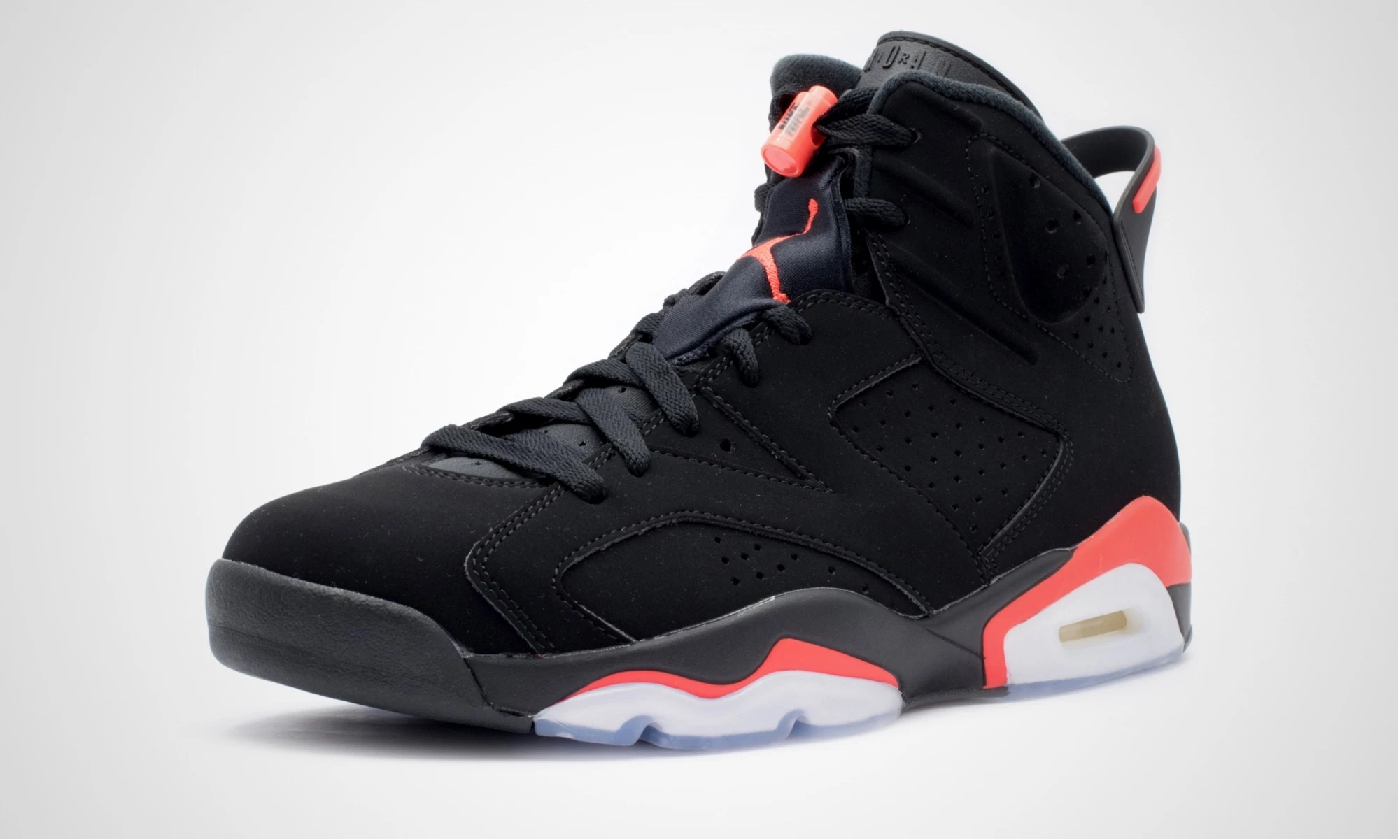 Nike Air Jordan 6 Retro Black Infrared 384664 060 Dead Stock